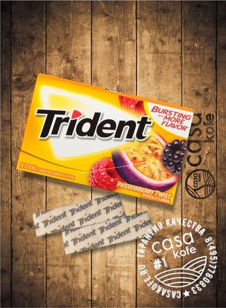 Trident Passionberry Twist (Тридент Маракуйя) 14стиков