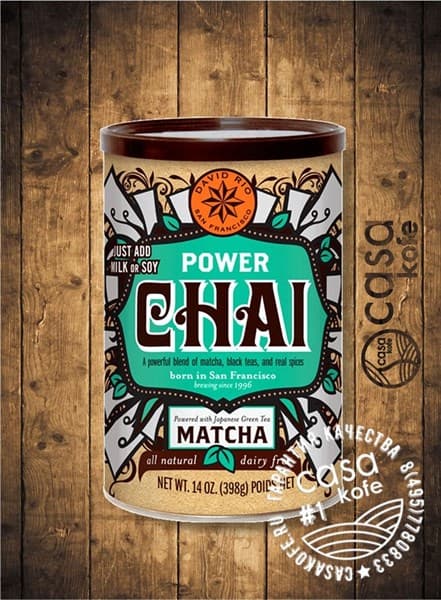 Пряный чай Power Chai (Пауэр Чай) David Rio 398гр, США