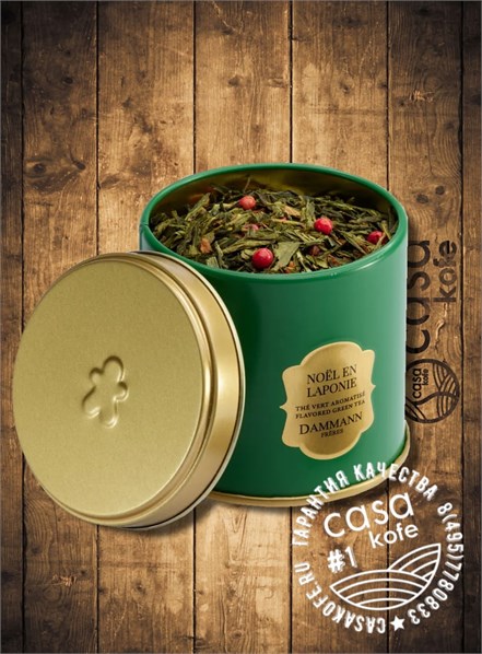 Dammann N695 Noel en Laponie (Рождество в Лапландии) зеленый чай 100 г