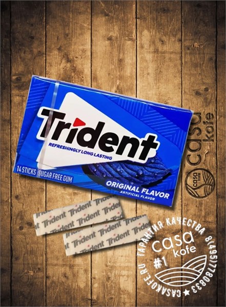 Жвачка Trident Original (Тридент Ориджинал) 14стиков