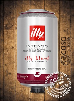 кофе ILLY Intenso темной обжарки в зернах 3кг