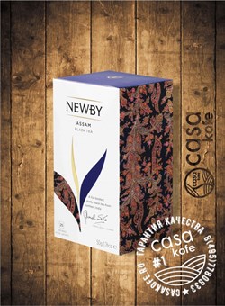 NEWBY Assam (Ассам) 25 пакетиков чай черный 50гр