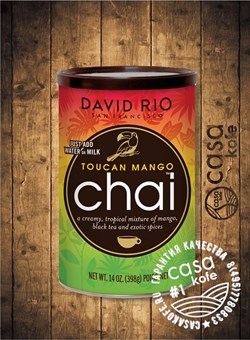 Пряный чай Toucan Mango Chai (Тукан Манго Чай) David Rio 398гр, США