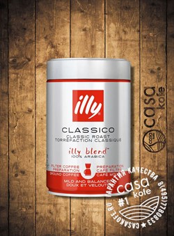 кофе ILLY Filter (ИЛЛИ Фильтр) молотый 250гр для френч пресса