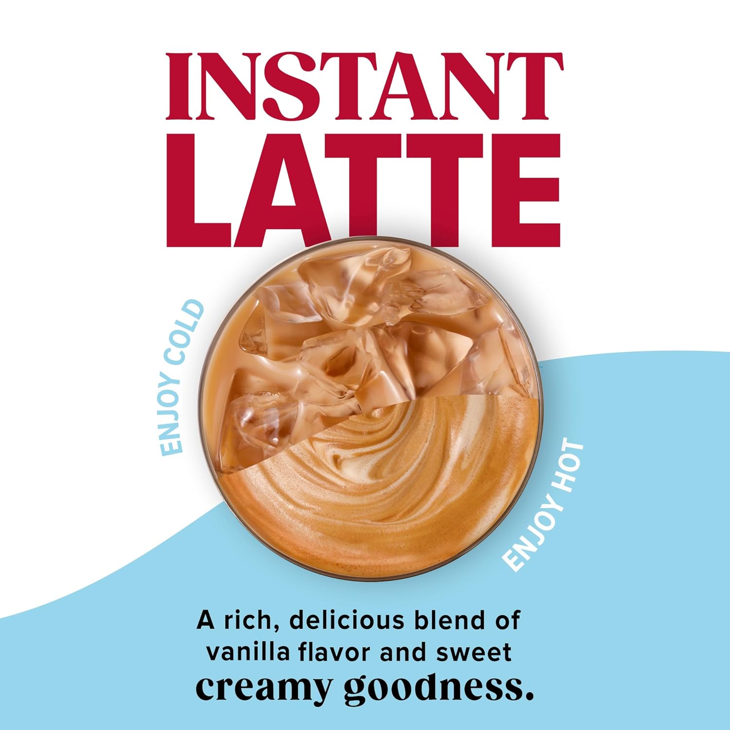 Folgers French Vanilla Latte
