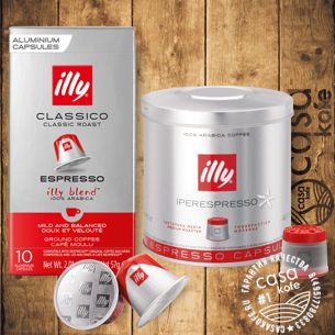 Кофе ILLY в капсулах, купить капсулы ILLY по низкой цене в Москве в фирменном магазине CASAkofe.ru